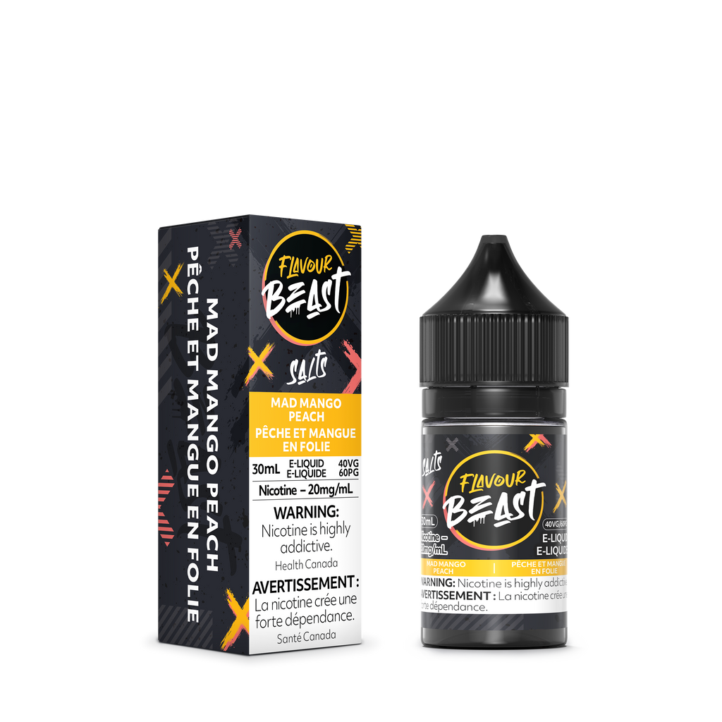 Flavour Beast E-juice 30ml 20mg Mad Mango Peach