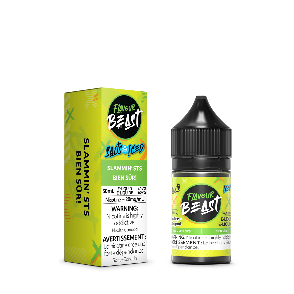 Flavour Beast E-juice 30ml 20mg Slammin' Sts