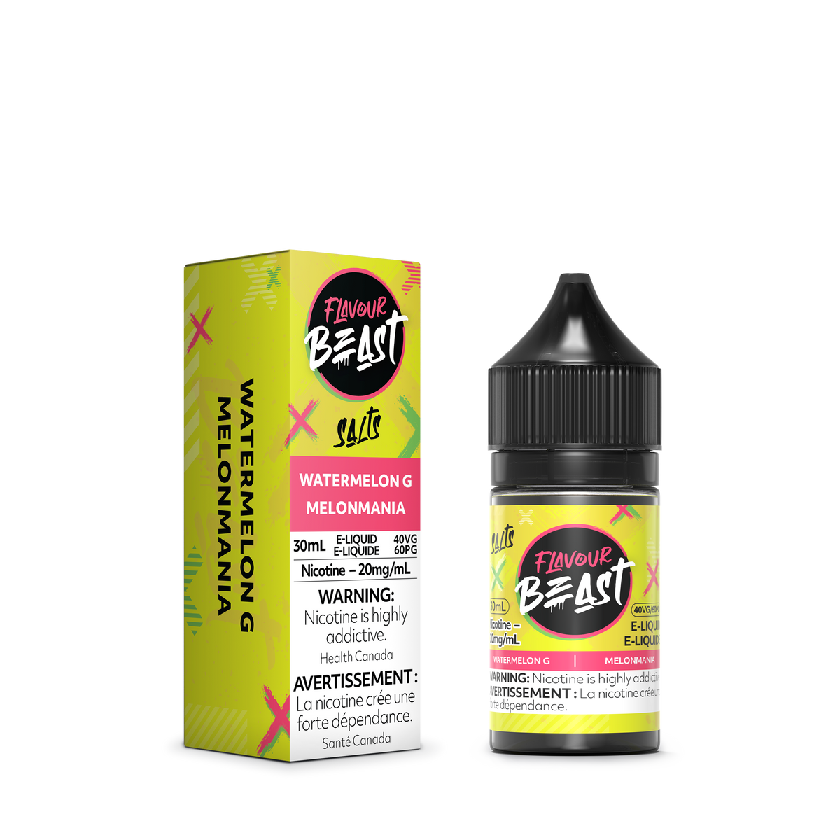 Flavour Beast E-juice 30ml 20mg Watermelon G