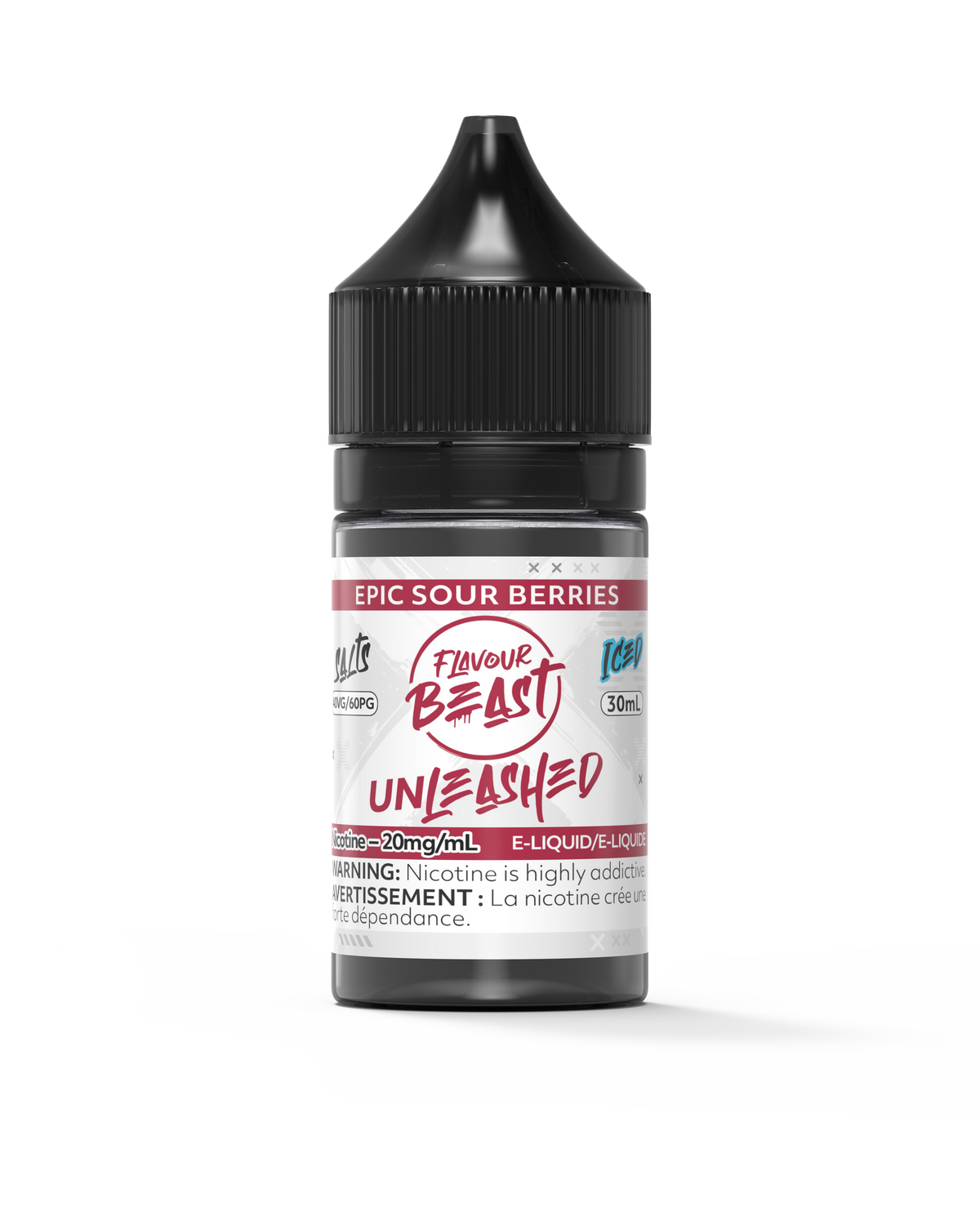 Flavour Beast E-juice 30ml Unleashed Epic Sour Berries 20mg