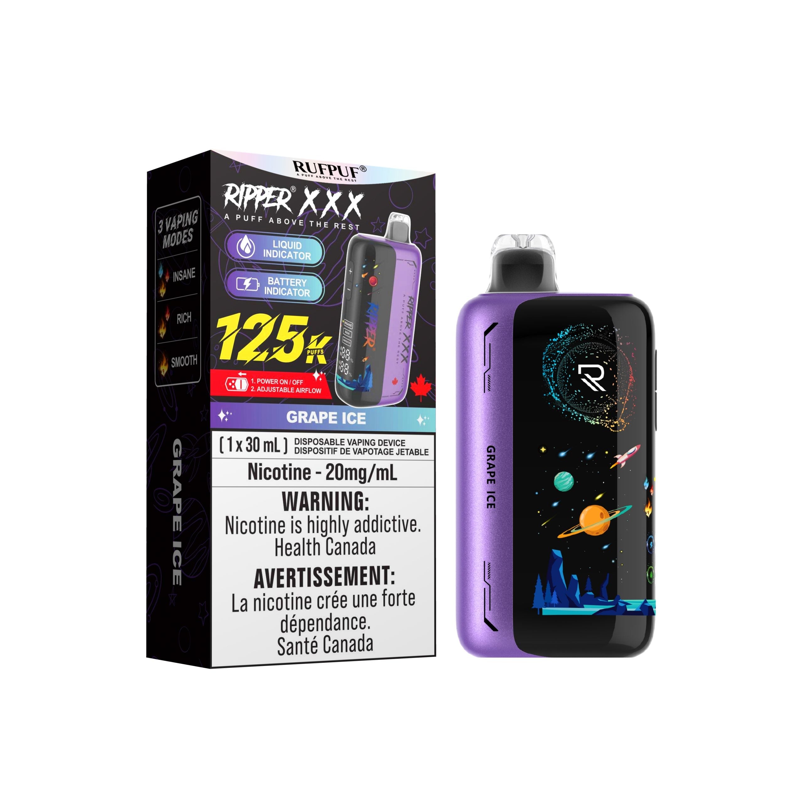 Ripper XXX  Grape Ice 125k