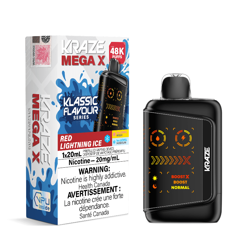 Kraze Mega X 48k Red Lightning Ice