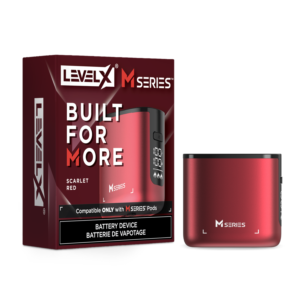 Level X M Series Battery (Red)
