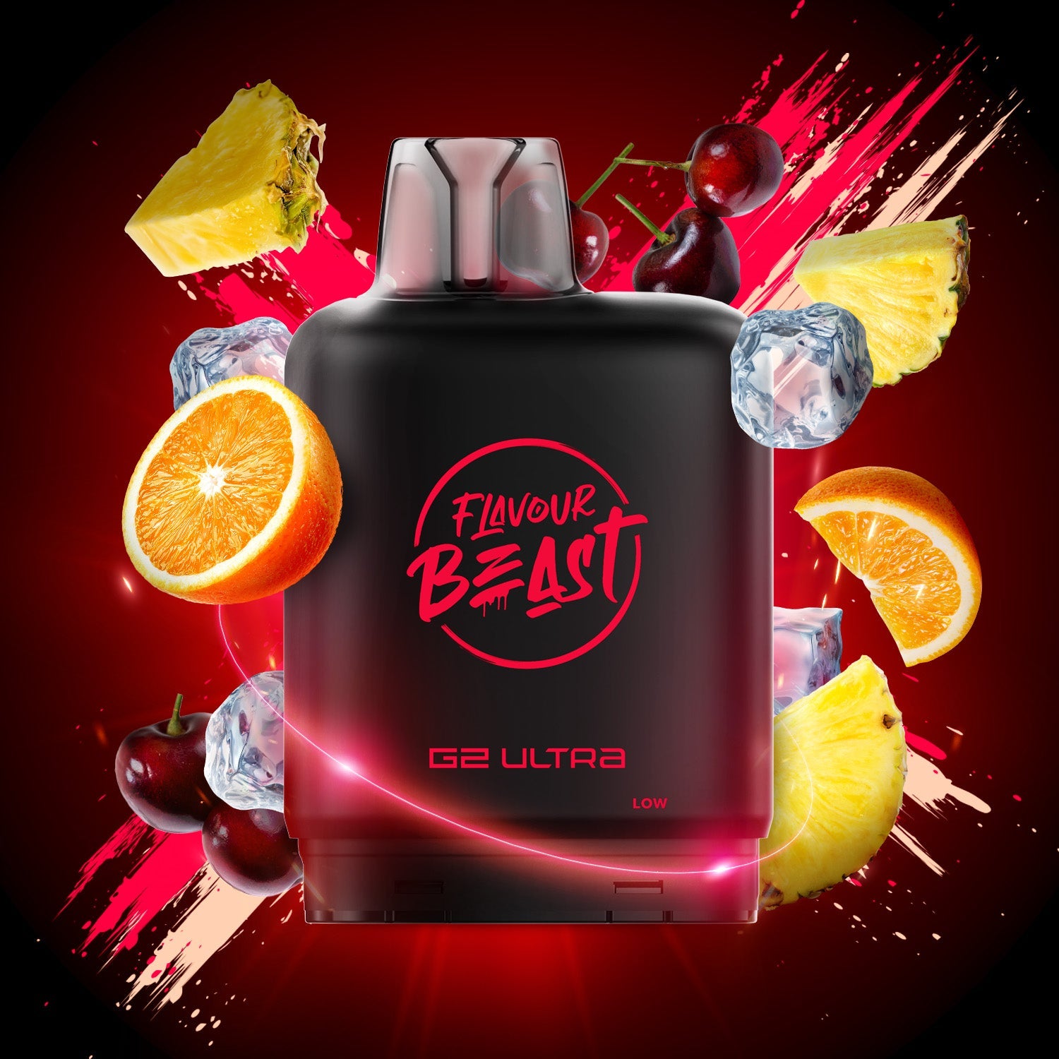Flavour Beast Level X 50k Hawaiian Red Iced
