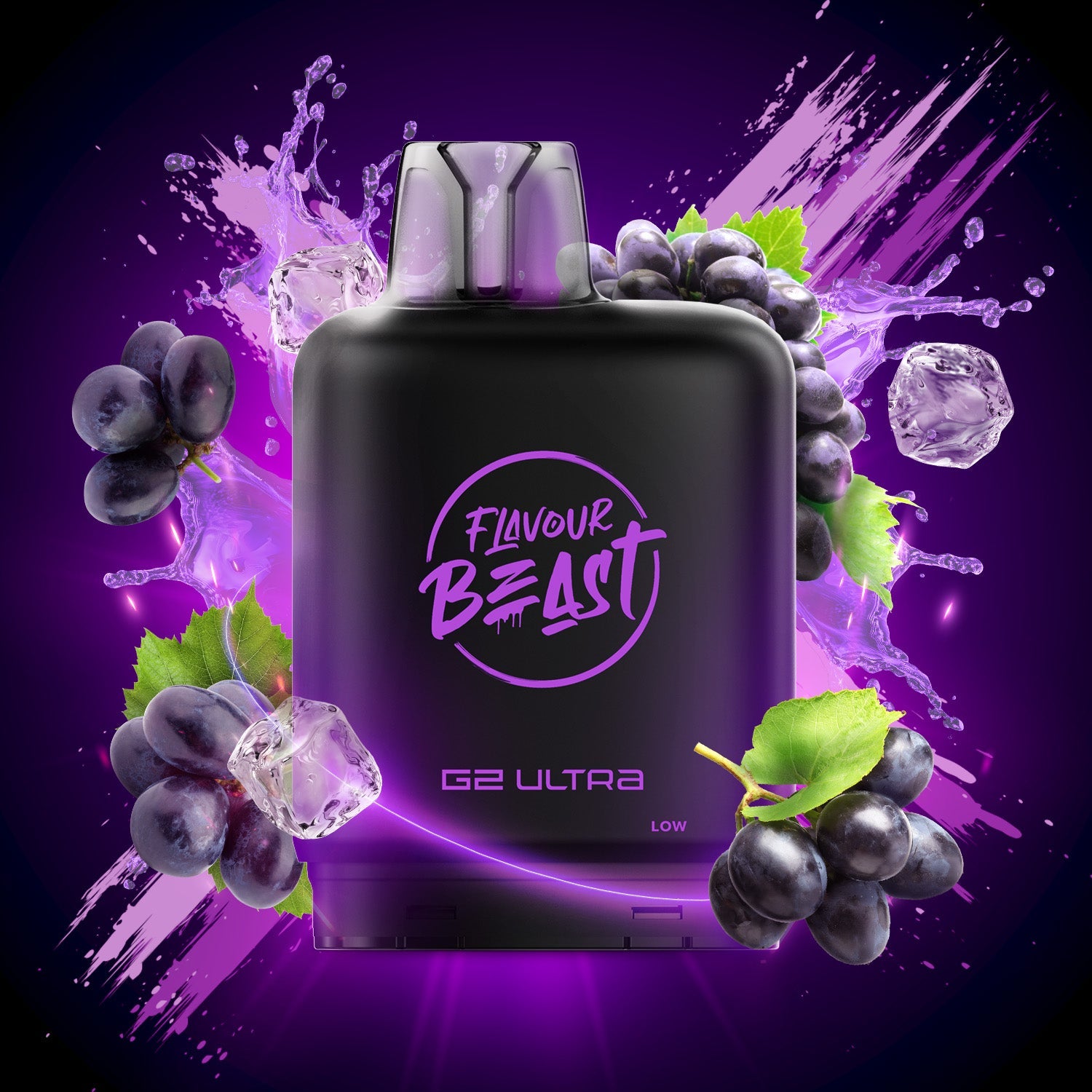 Flavour Beast Level X 50k Chuggin Purple Fizz