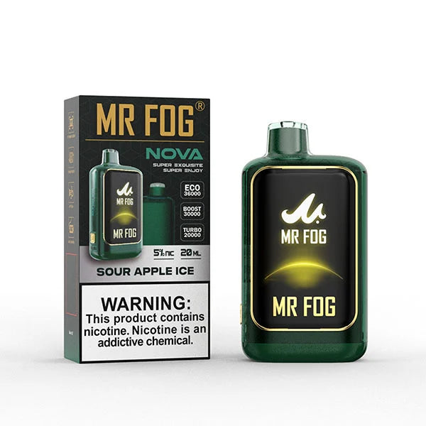 Mr Fog Nova Sour Apple Ice