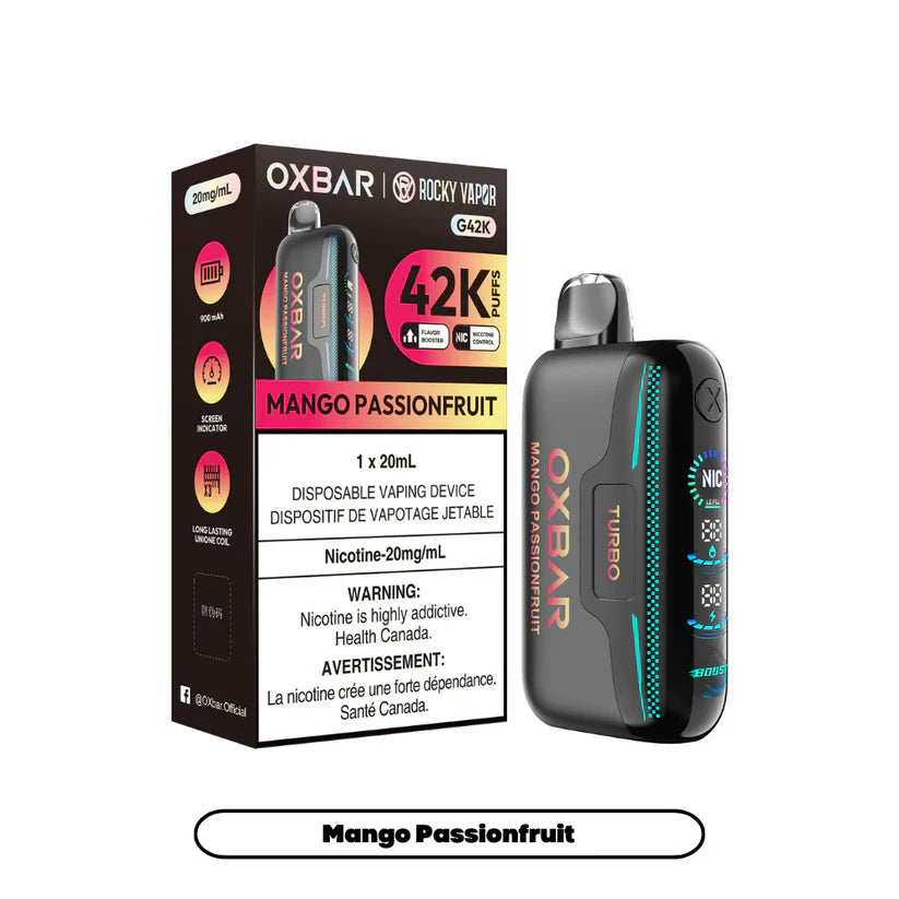 Oxbar Mango Passionfruit 42k