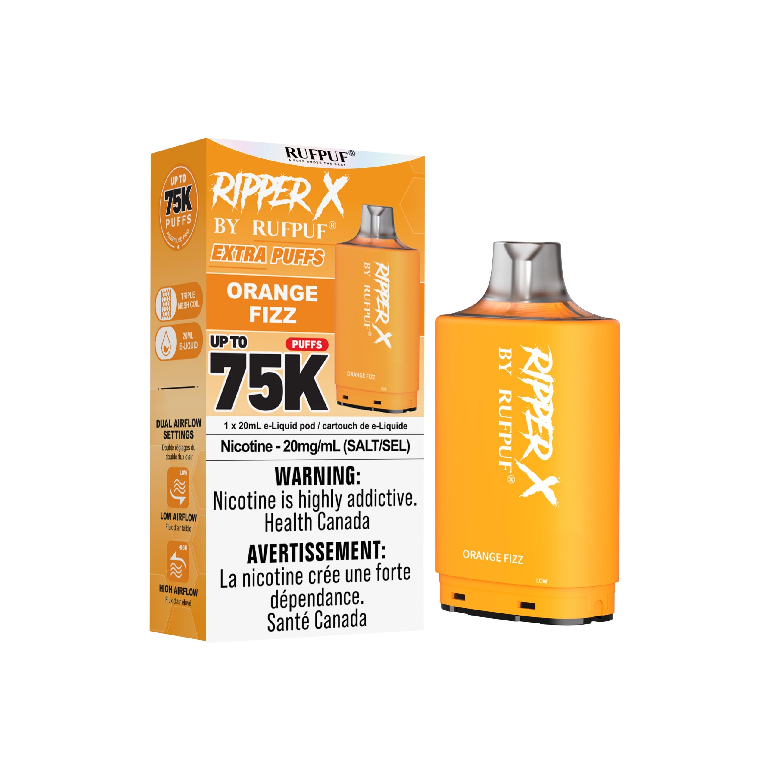 Ripper X Orange Fizz 75k