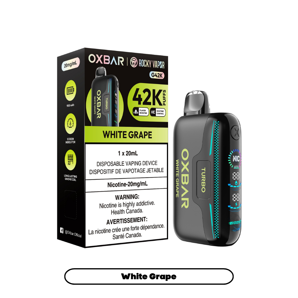 Oxbar White Grape 42k