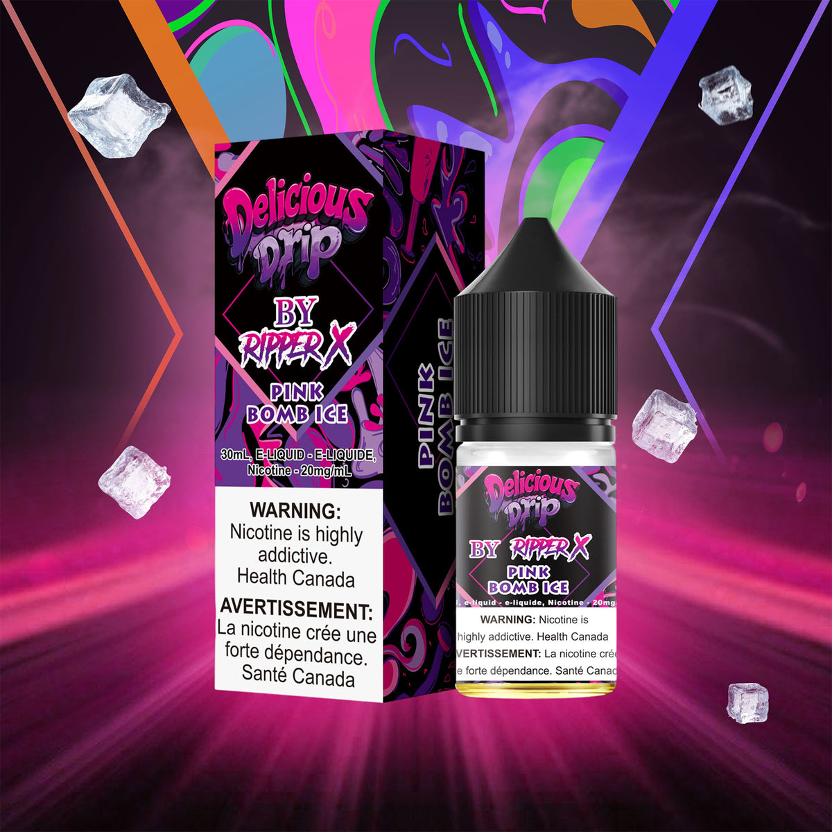 Delicious Drip Pink Bomb Ice 30ml 20mg