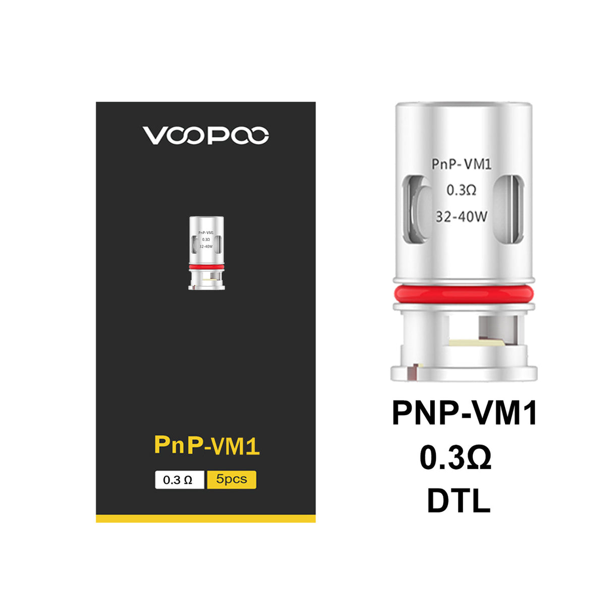 Voopoo Coil PnP-VM1 0.3 5pk