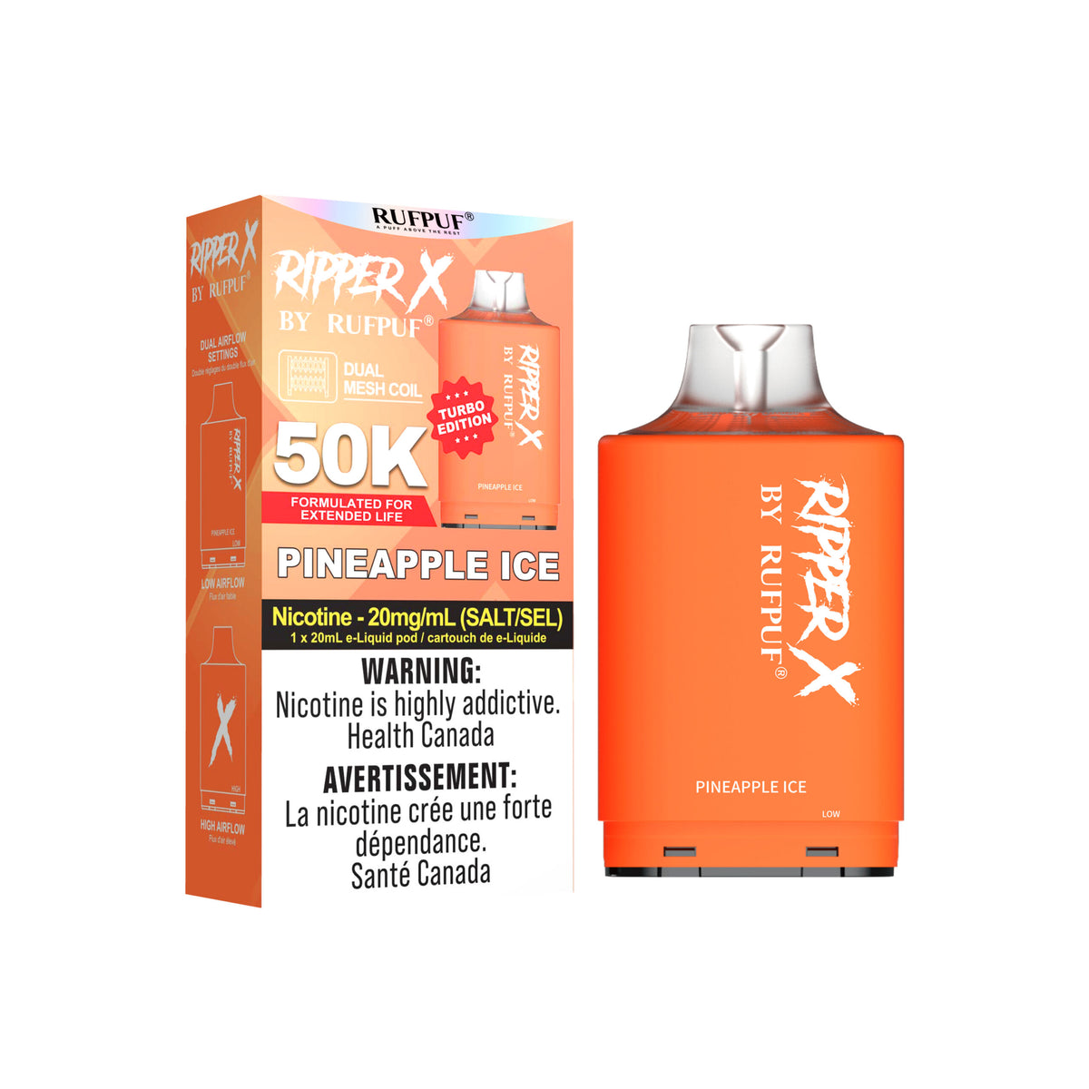 Ripper X Pineapple Ice 50k