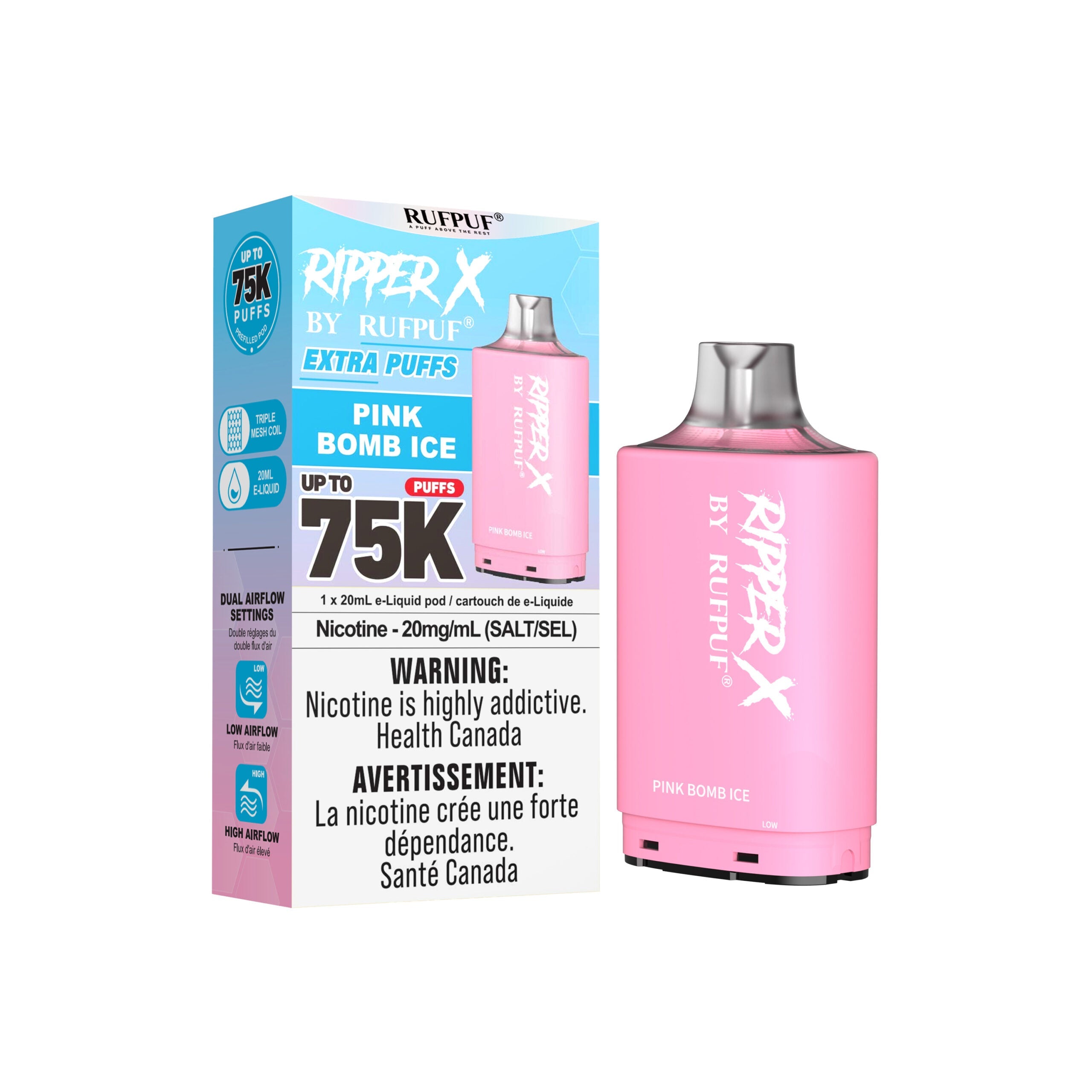 Ripper X Pink Bomb Ice 75k