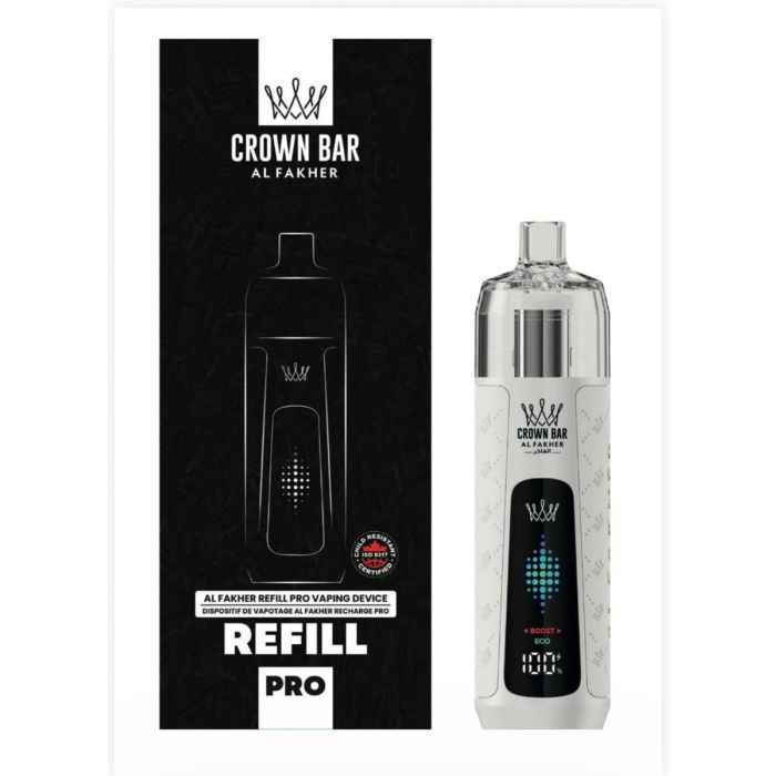 Crown Bar Al Fakher Refill Pro Pure White
