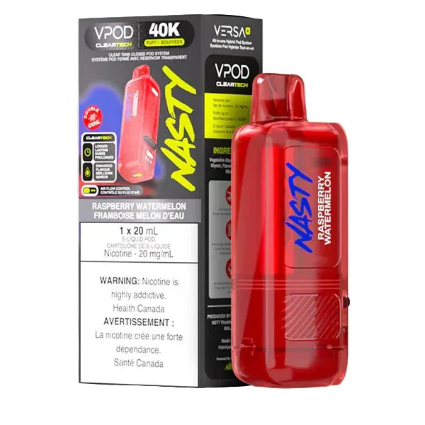 Versa X 20ml VPOD by Nasty Raspberry Watermelon