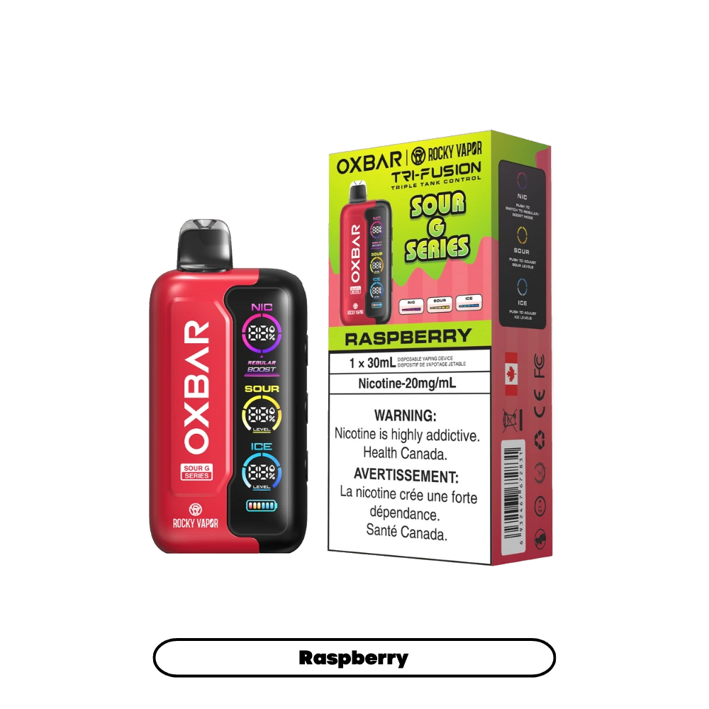 Oxbar Tri-Fusion Raspberry 60k