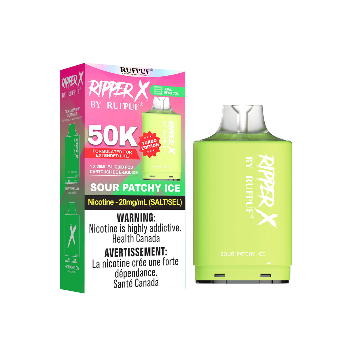 Ripper X Sour Patchy Ice 50k