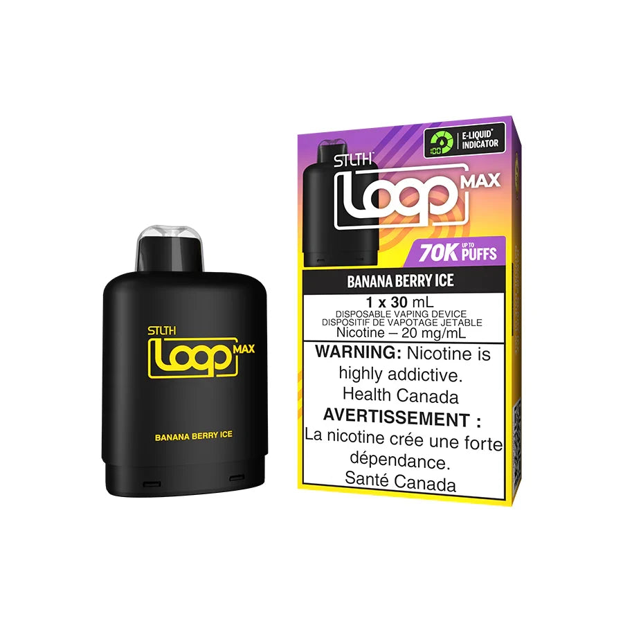 Stlth Loop Max Banana Berry Ice 70k