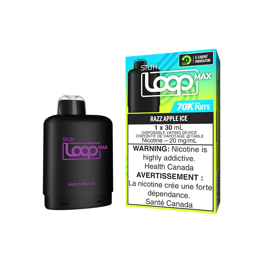 Stlth Loop Max Razz Apple Ice 70k