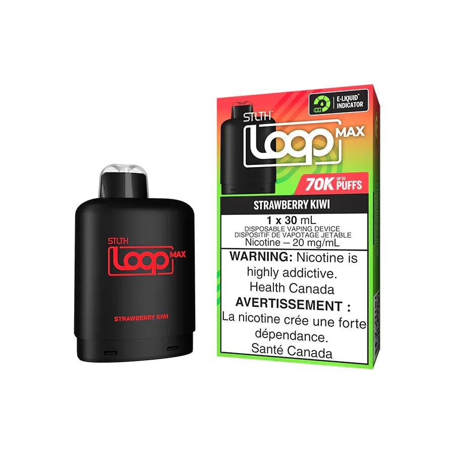 Stlth Loop Max Strawberry Kiwi 70k