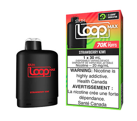 Stlth Loop Max Strwaberry Kiwi 70k