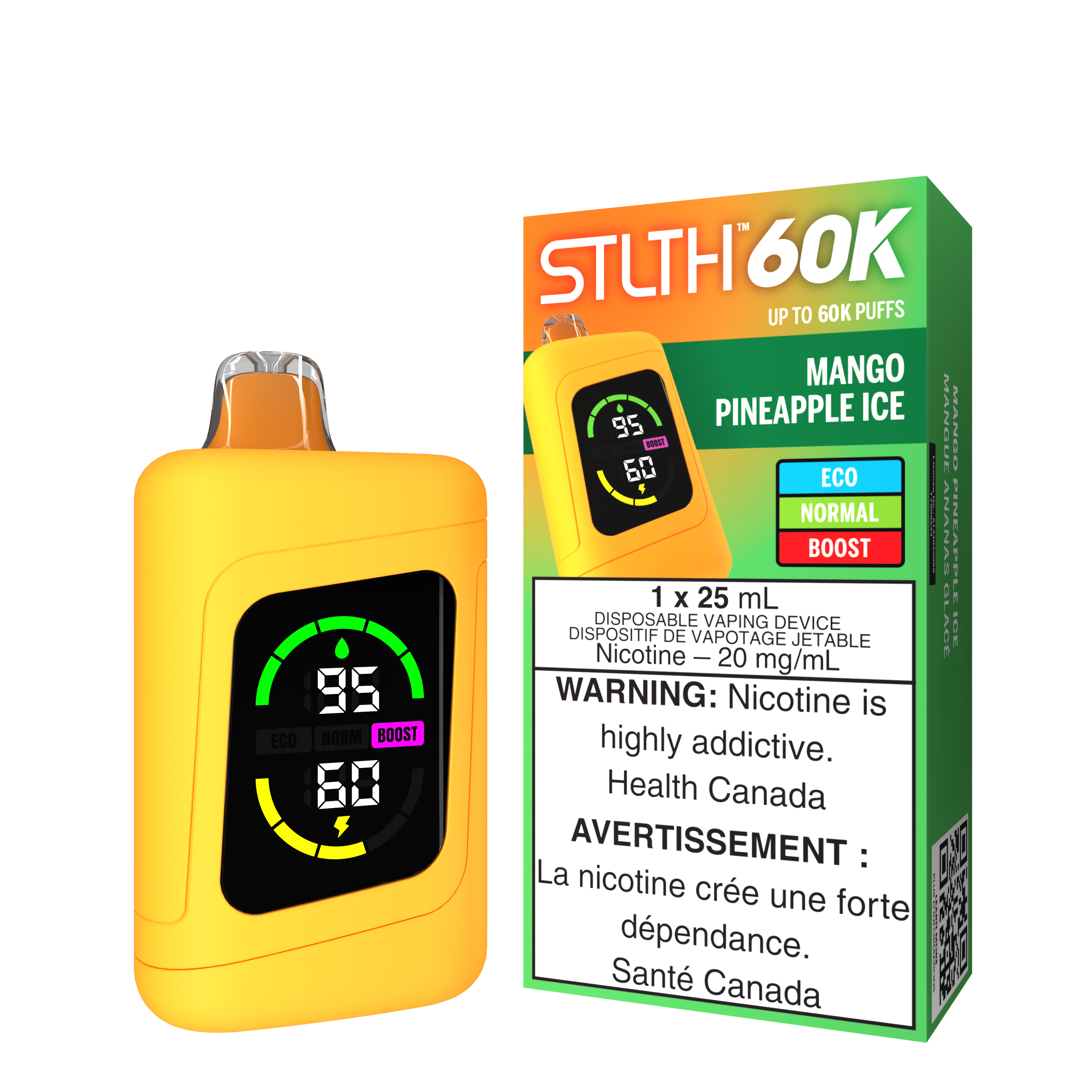 Stlth Mango Pineapple Ice 60k