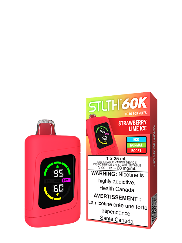 Stlth Strawberry Lime Ice 60k