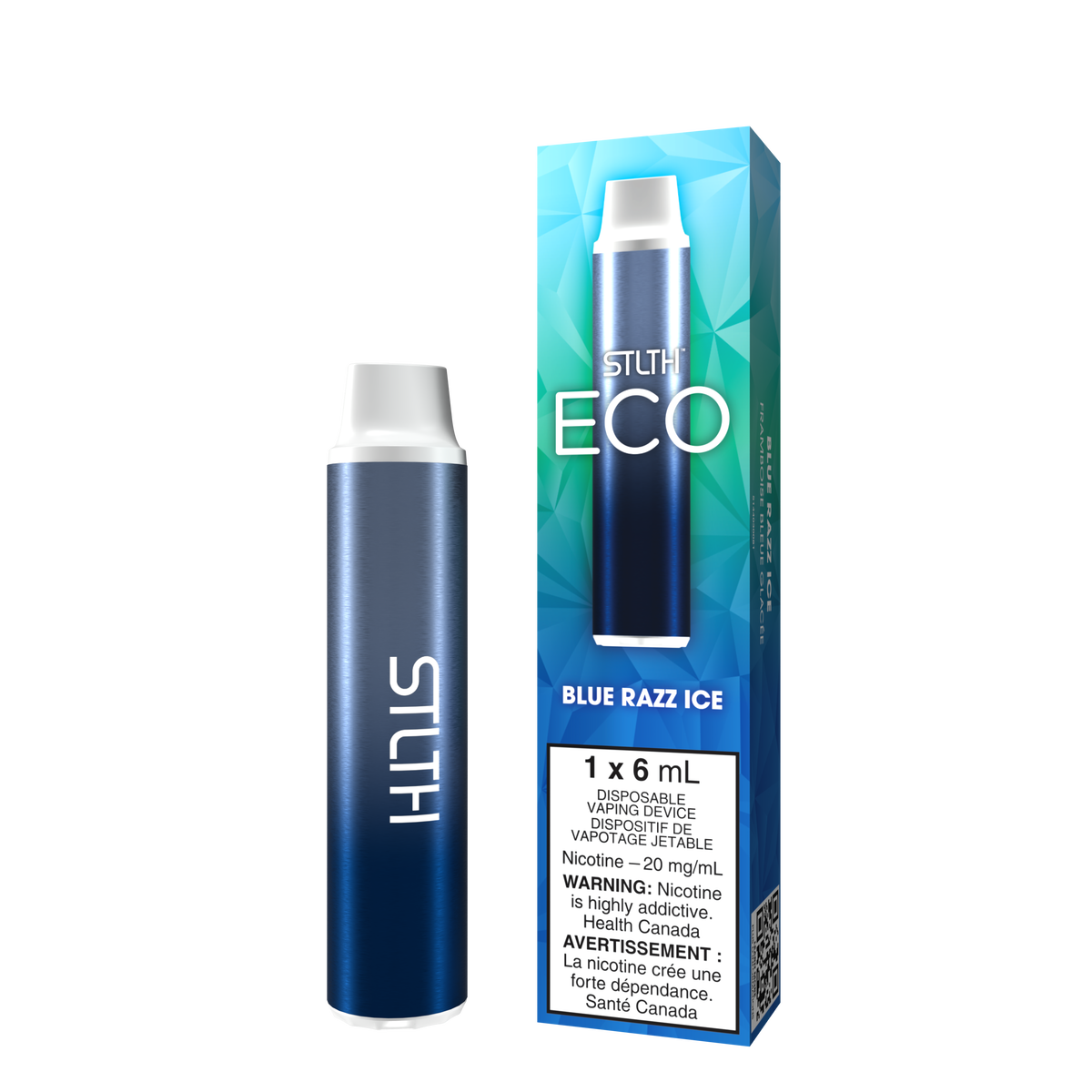 Stlth ECO 6ml Blue Razz Ice