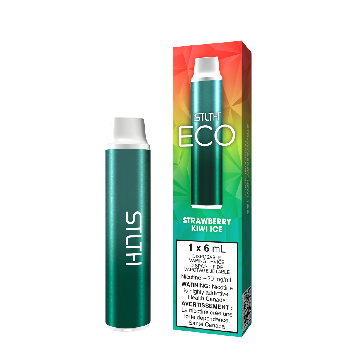 Stlth ECO 6ml Strawberry Kiwi Ice