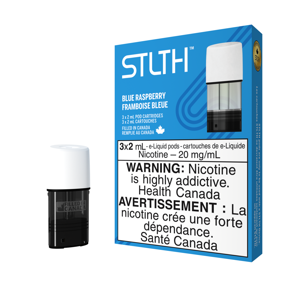 STLTH Pods 3 Pack Blue Raspberry