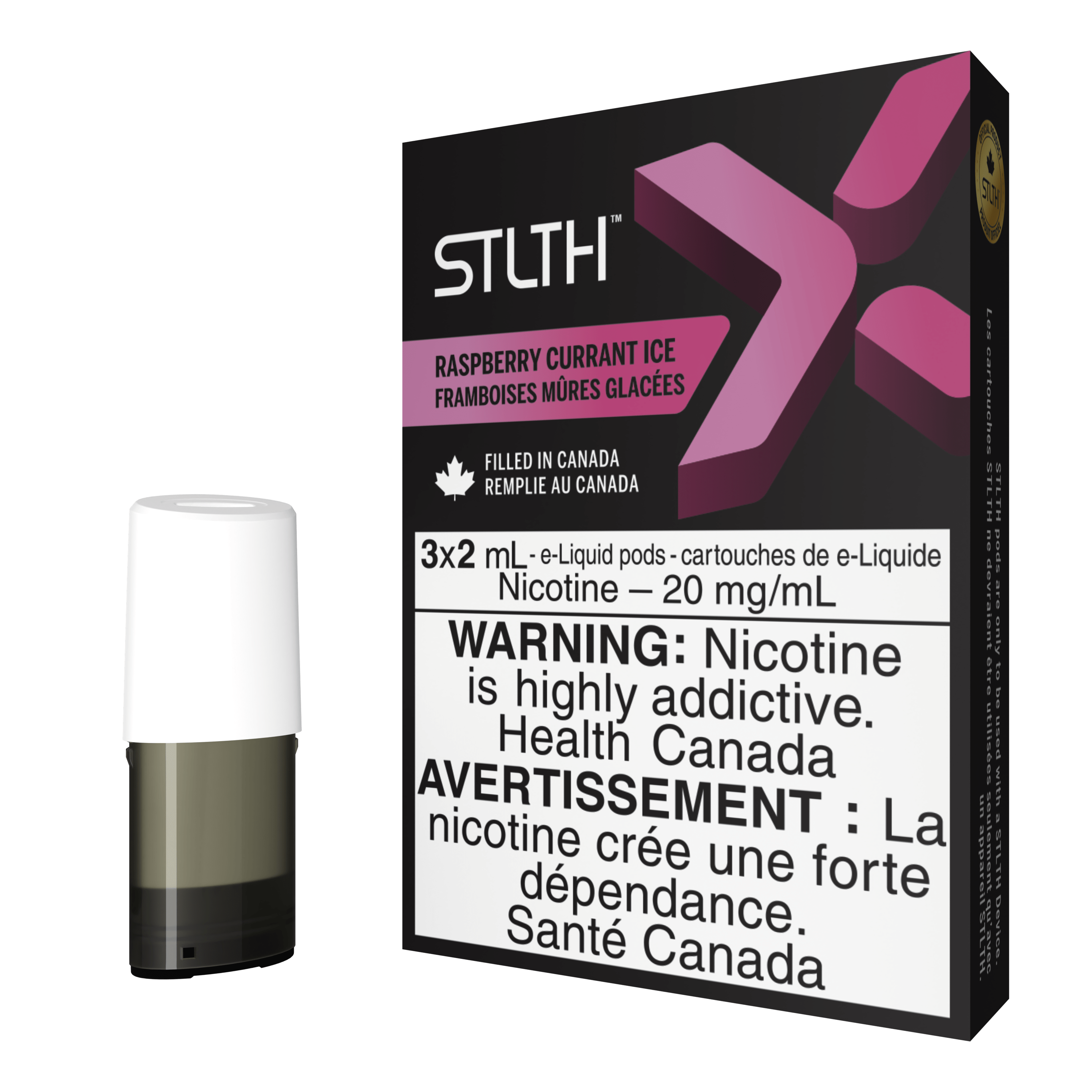 STLTH Raspberry Currant Ice