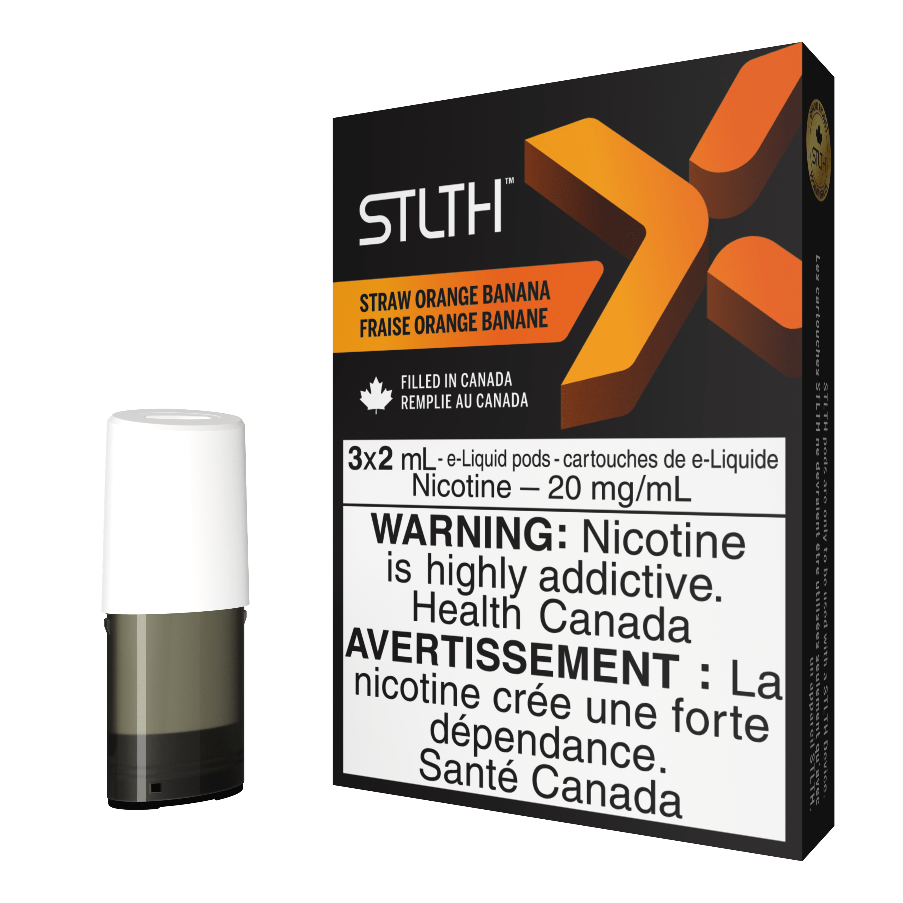 STLTH Straw Orange Banana