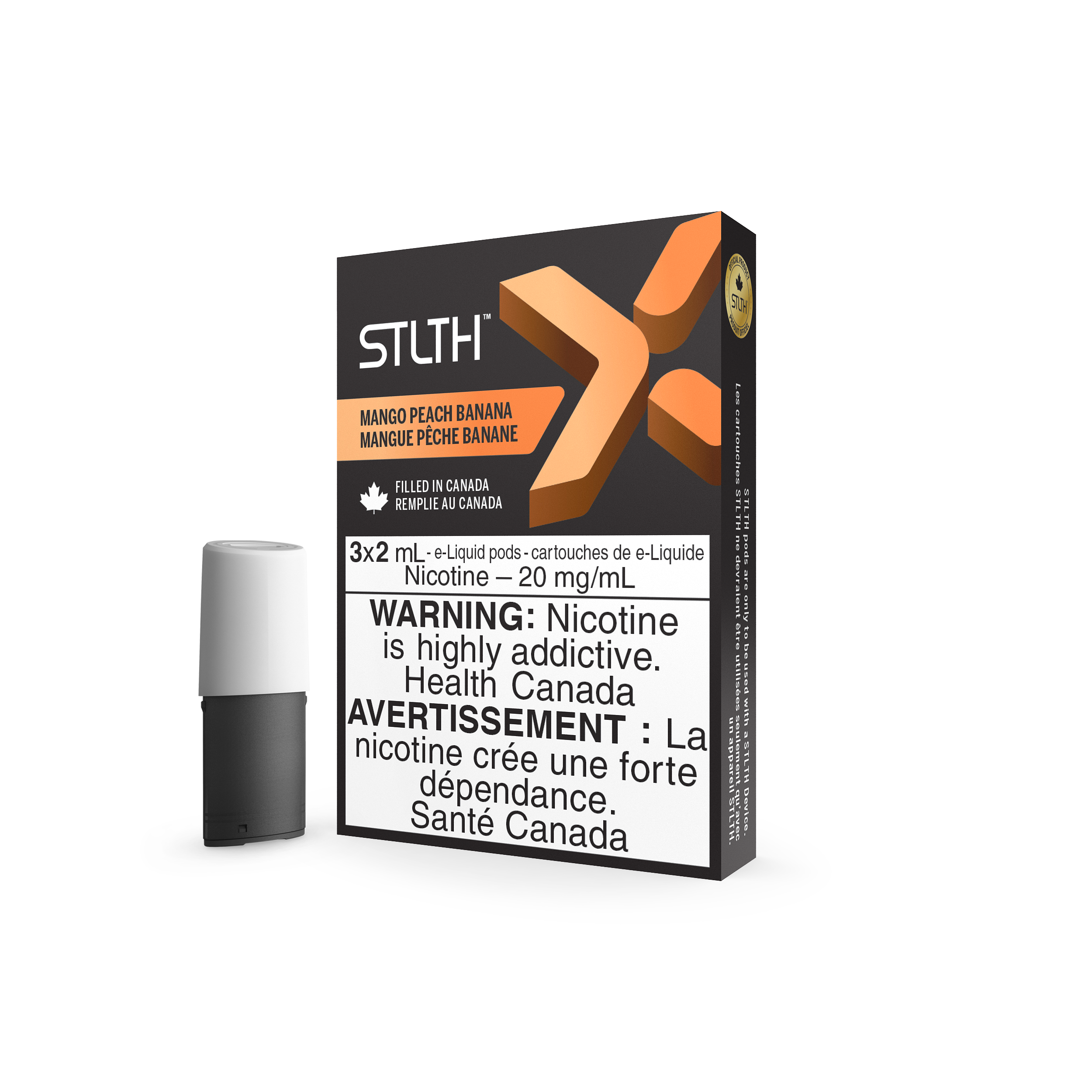 STLTH Mango Peach Banana