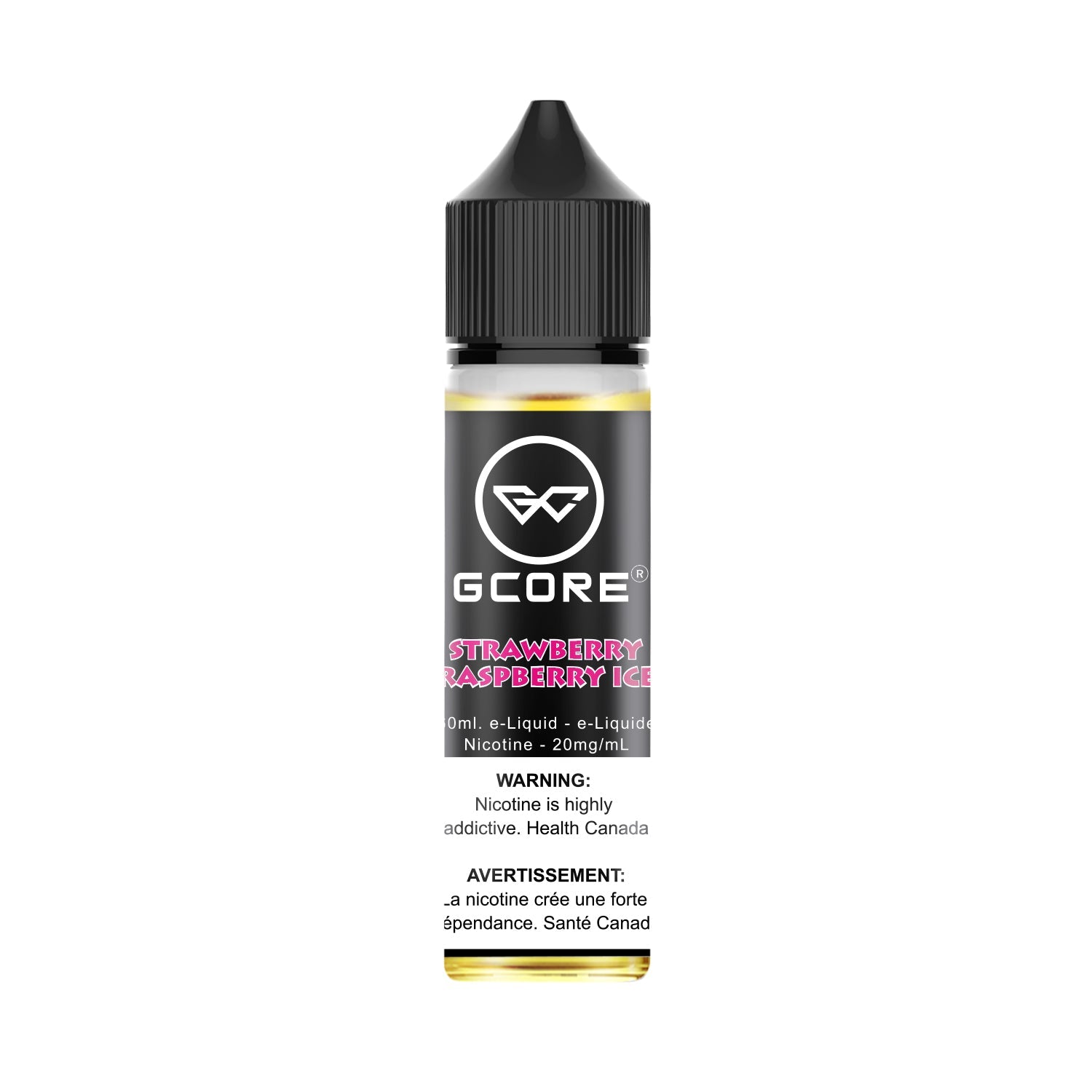 Gcore 60ml Strawberry Raspberry Ice