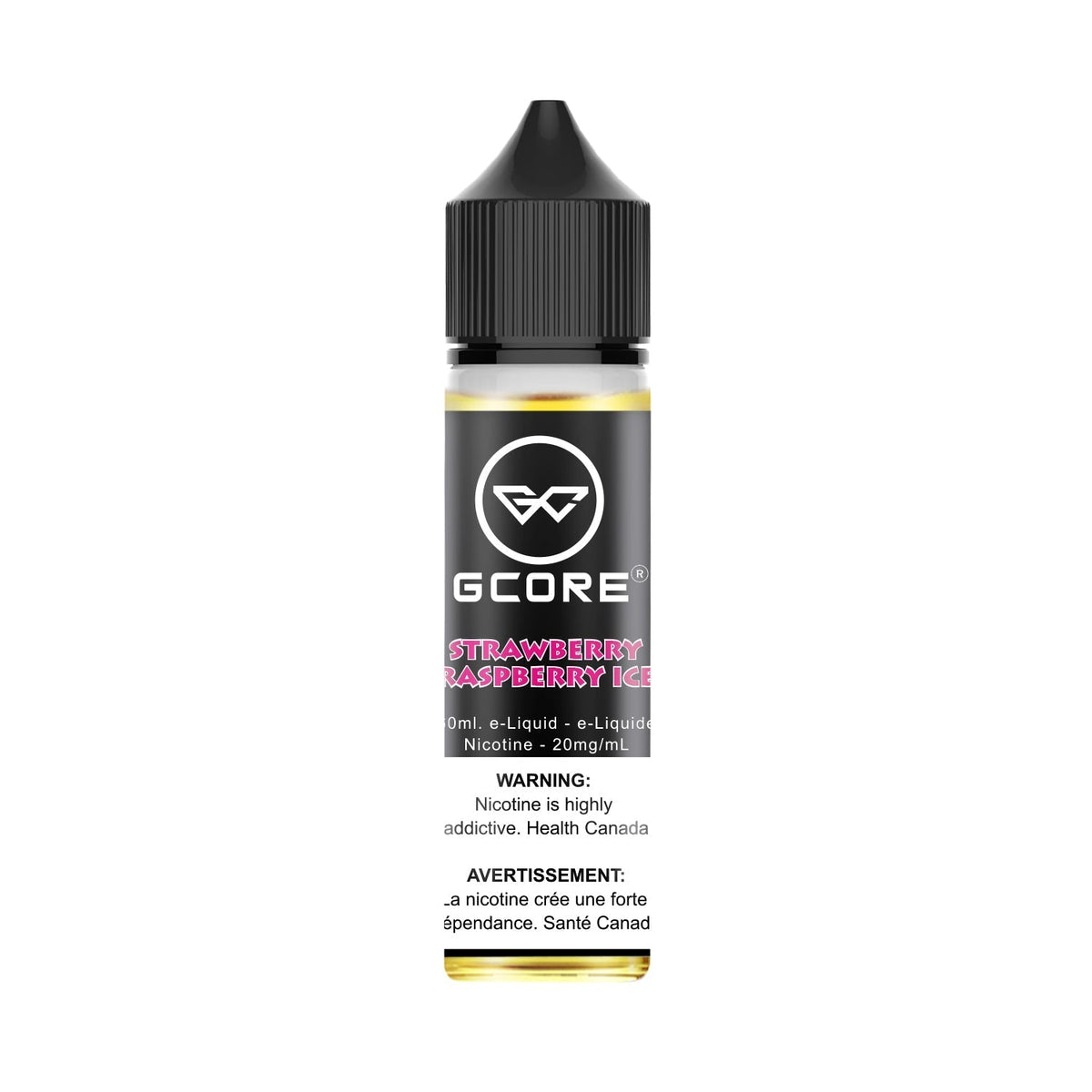 Gcore 60ml Strawberry Raspberry Ice