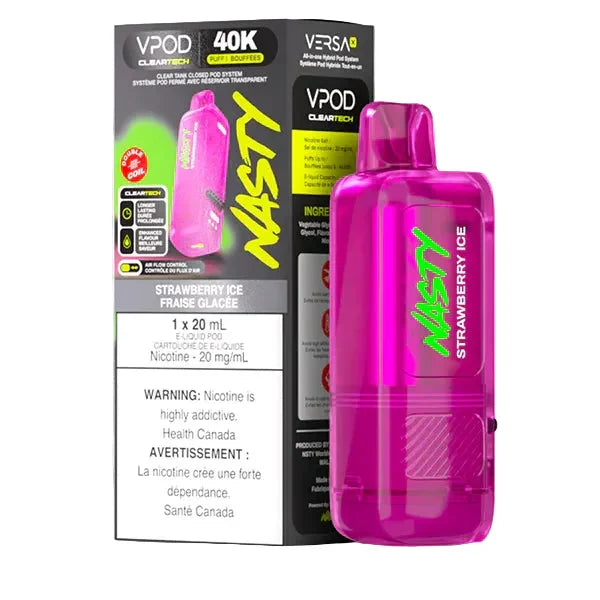 Versa X 20ml VPOD by Nasty Strawberry Ice