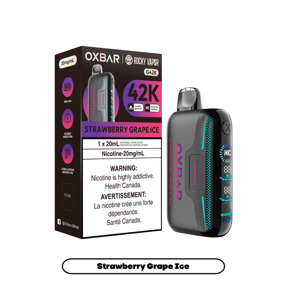 Oxbar Strawberry Grape Ice 42k