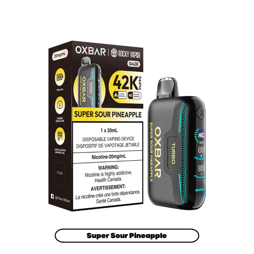 Oxbar Super Sour Pineapple 42k