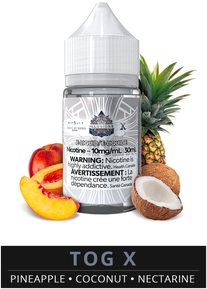 Illusions Taste of Gods X (Pineapple Coconut Nectarine) 30ml