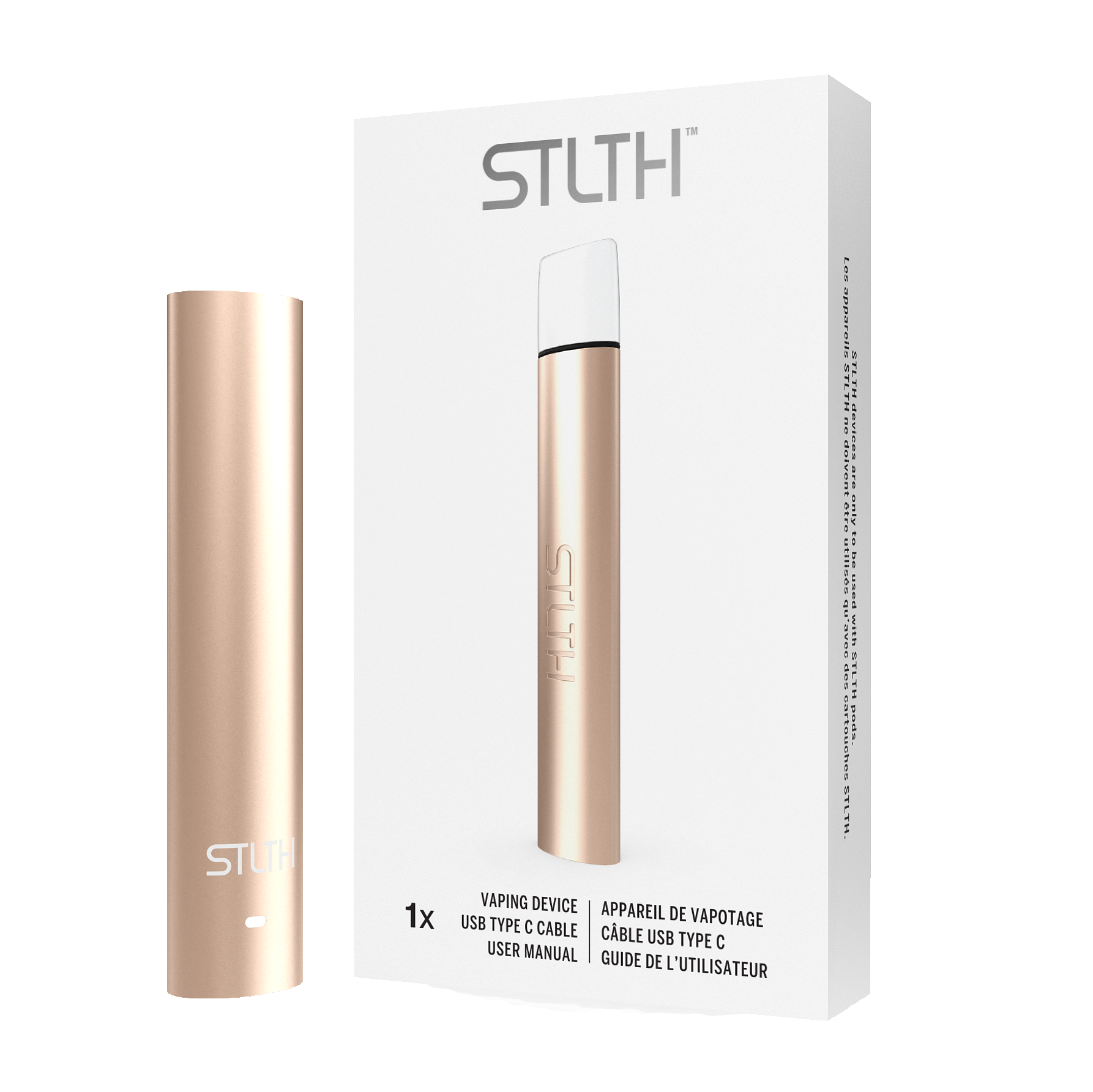 STLTH Rose Gold Metal Device