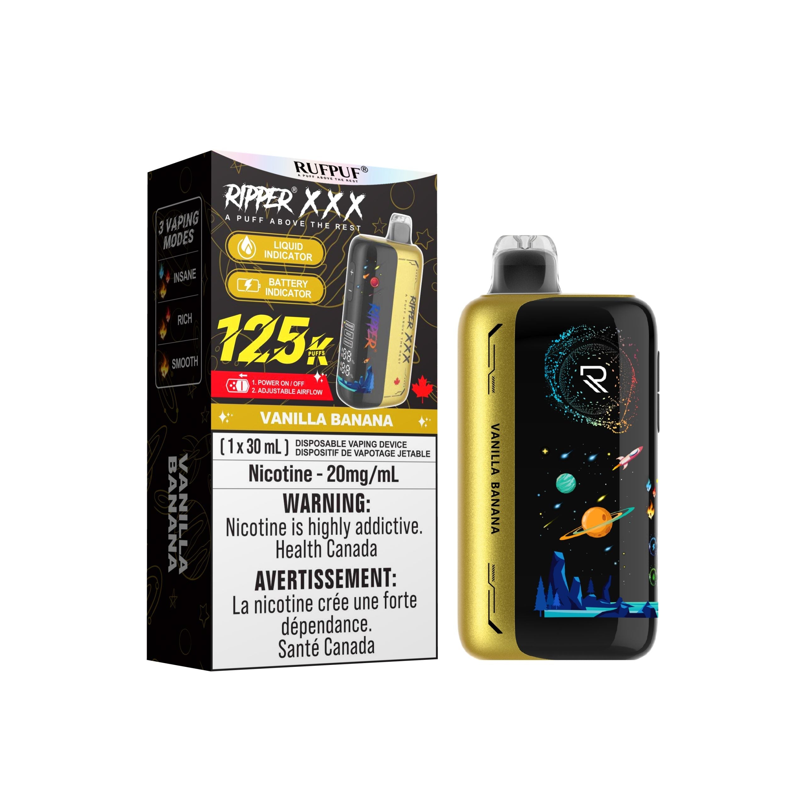 Ripper XXX Vanilla Banana 125k