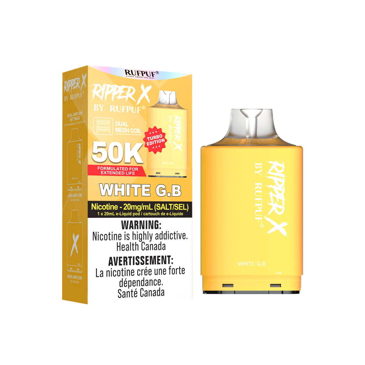 Ripper X White G.B 50k