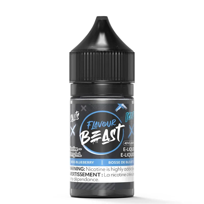 Flavour Beast E-juice 30ml 20mg Boss Blueberry