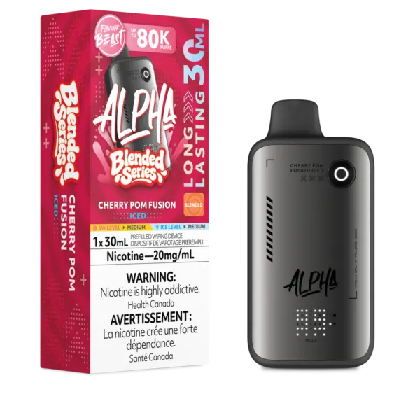 Flavour Beast Alpha 80k Blended Series Cherry Pom Fusion Iced