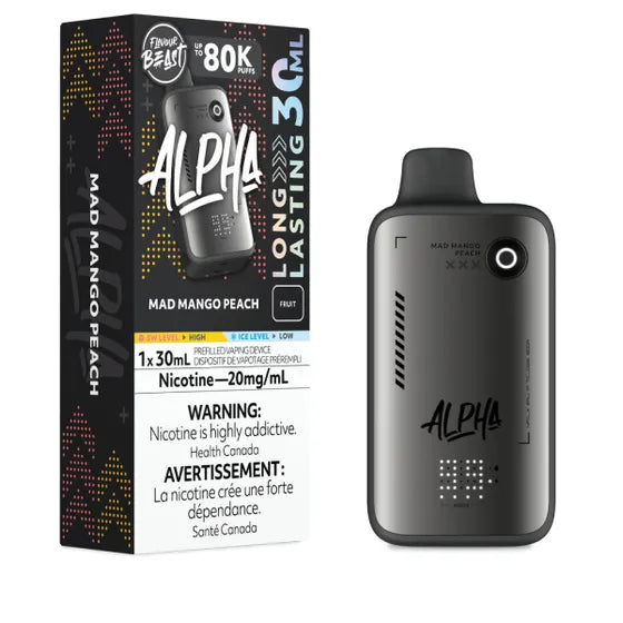 Flavour Beast 80k Alpha Mad Mango Peach