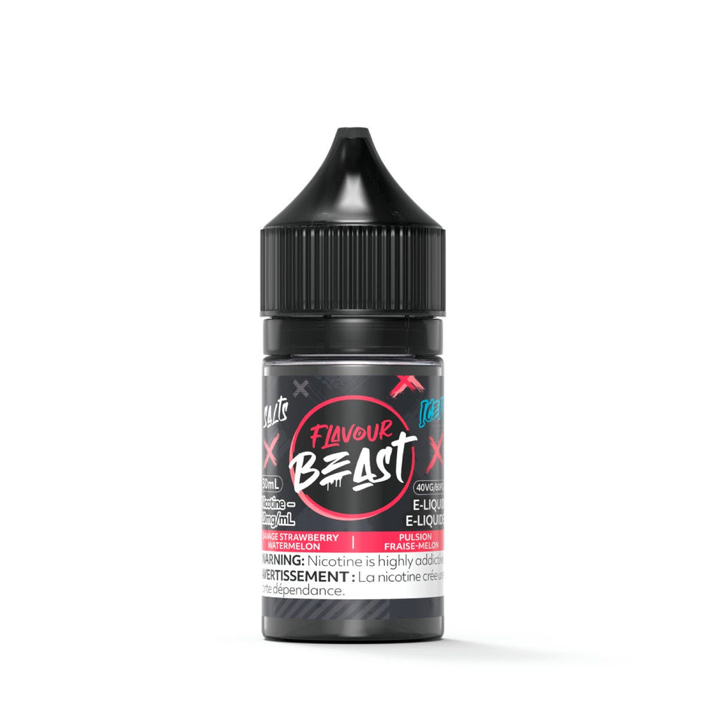 Flavour Beast E-juice 30ml 20mg Savage Strawberry Watermelon
