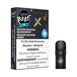 Flavour Beast E-juice 30ml 20mg Blazin' Banana Blackberry
