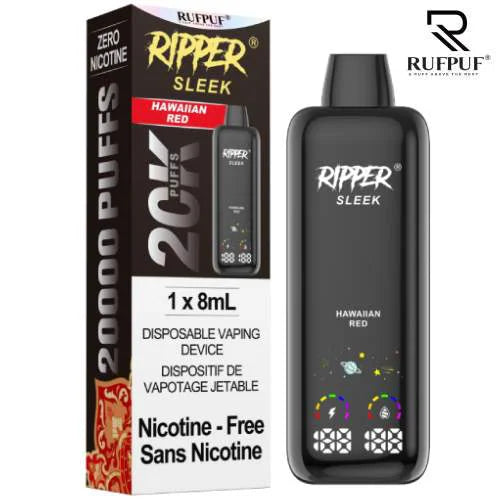 Ripper Sleek Hawaiian Red Zero Nic