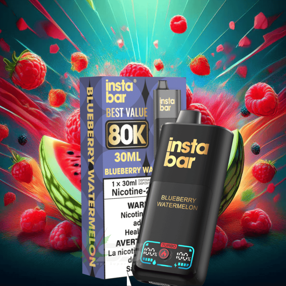 Instabar Blueberry Watermelon 80k
