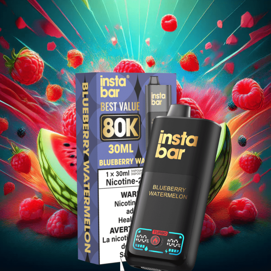 Instabar Raspberry Watermelon 80k